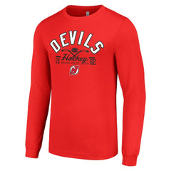 NHL New Jersey Devils Starter Puck Long Sleeve T-Shirt