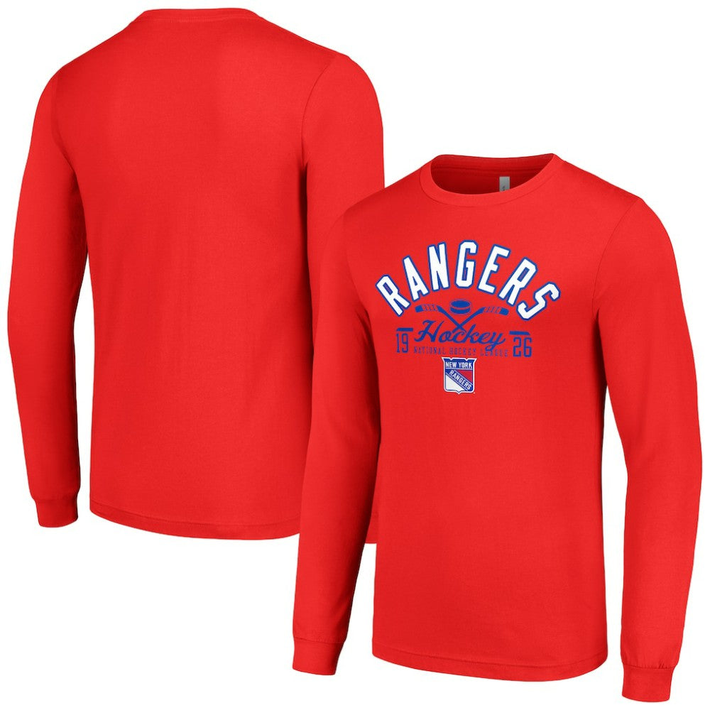 NHL New York Rangers Starter Puck Long Sleeve T-Shirt