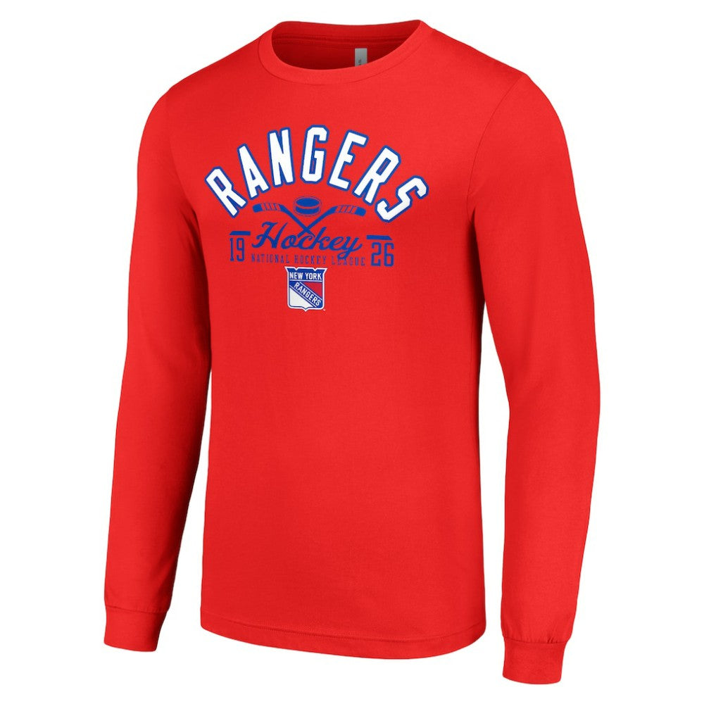 NHL New York Rangers Starter Puck Long Sleeve T-Shirt