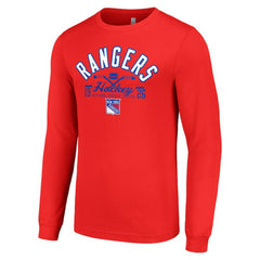 NHL New York Rangers Starter Puck Long Sleeve T-Shirt