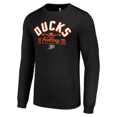 NHL Anaheim Ducks Starter Puck Long Sleeve T-Shirt