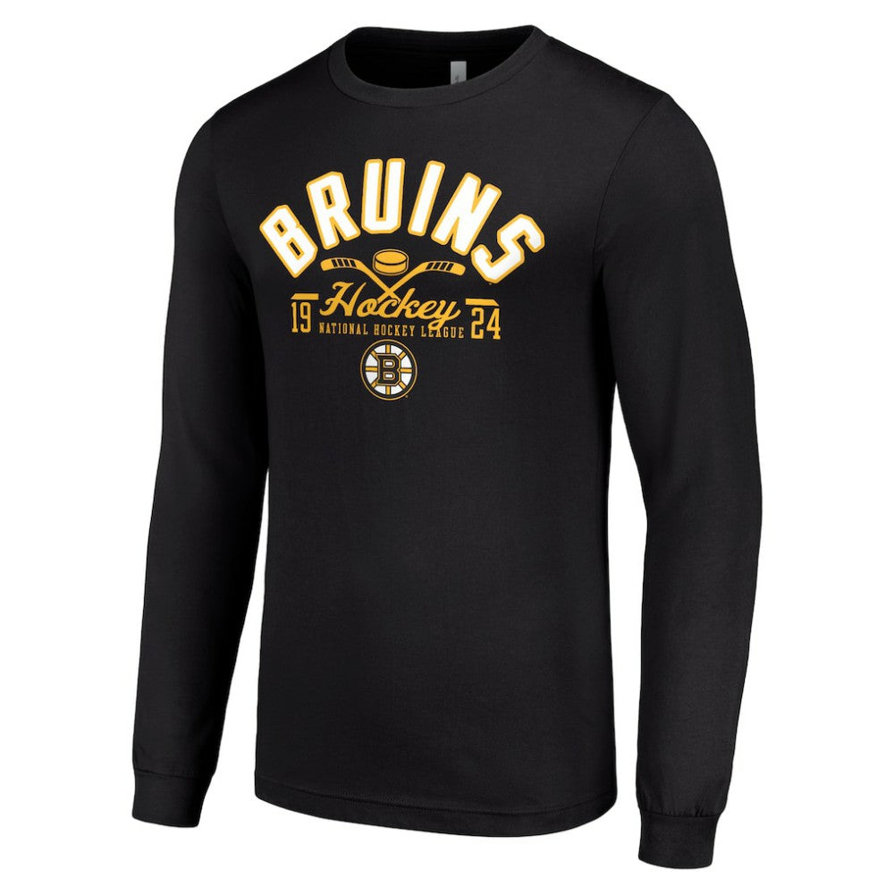 NHL Boston Bruins Starter Puck Long Sleeve T-Shirt
