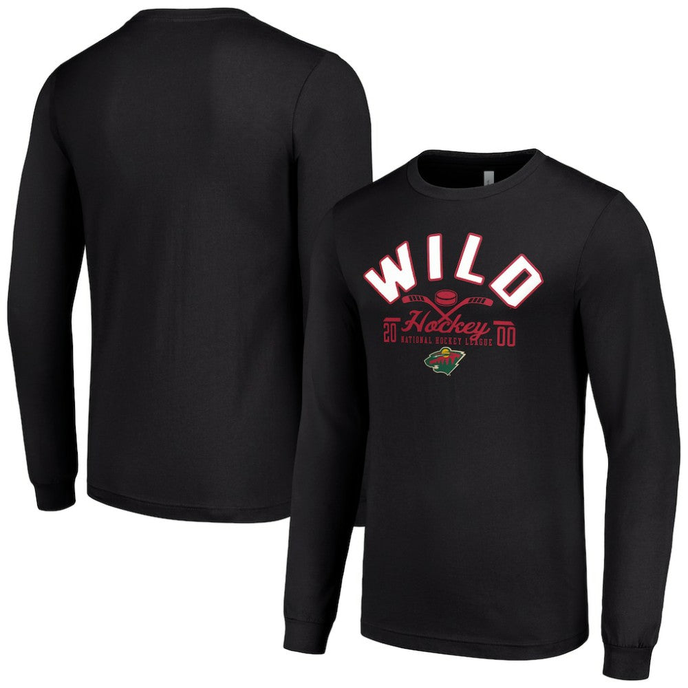 NHL Minnesota Wild Starter Puck Long Sleeve T-Shirt
