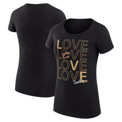Cleveland Cavaliers G-III 4Her by Carl Banks Women's Super-Slim Fit Lightweight Basketball Love T-Shirt sale