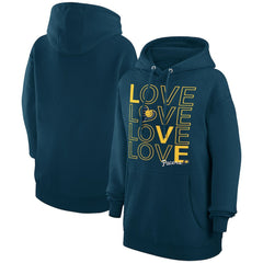 Indiana Pacers G-III 4Her by Carl Banks Women's Basketball Love Fleece Pullover Hoodie