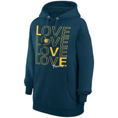 Indiana Pacers G-III 4Her by Carl Banks Women's Basketball Love Fleece Pullover Hoodie
