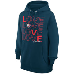 Oklahoma City Thunder G-III 4Her by Carl Banks Women's Basketball Love Fleece Pullover Hoodie