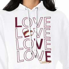 Cleveland Cavaliers G-III 4Her by Carl Banks Women's Basketball Love Fleece Pullover Hoodie sale