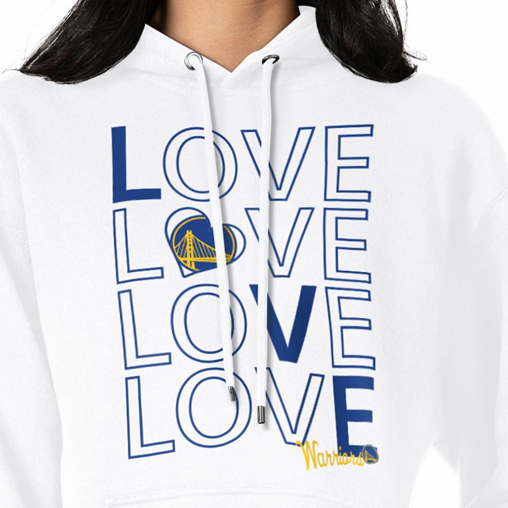 Golden State Warriors G-III 4Her by Carl Banks Women's Basketball Love Fleece Pullover Hoodie sale