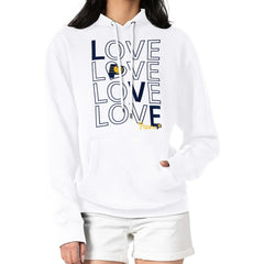 Indiana Pacers G-III 4Her by Carl Banks Women's Basketball Love Fleece Pullover Hoodie