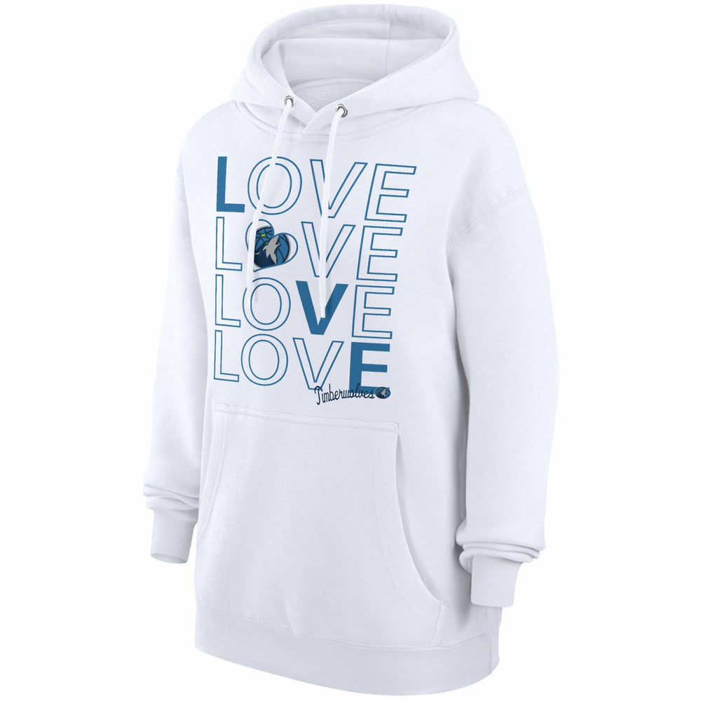 Minnesota Timberwolves G-III 4Her by Carl Banks Women's Basketball Love Fleece Pullover Hoodie