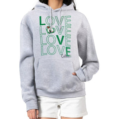 Boston Celtics G-III 4Her by Carl Banks Women's Basketball Love Fleece Pullover Hoodie