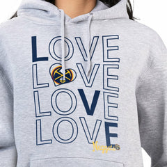 Denver Nuggets G-III 4Her by Carl Banks Women's Basketball Love Fleece Pullover Hoodie sale