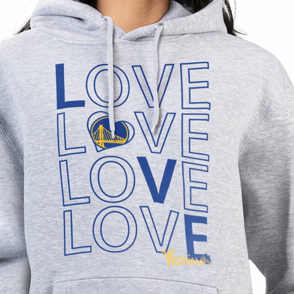 Golden State Warriors G-III 4Her by Carl Banks Women's Basketball Love Fleece Pullover Hoodie sale