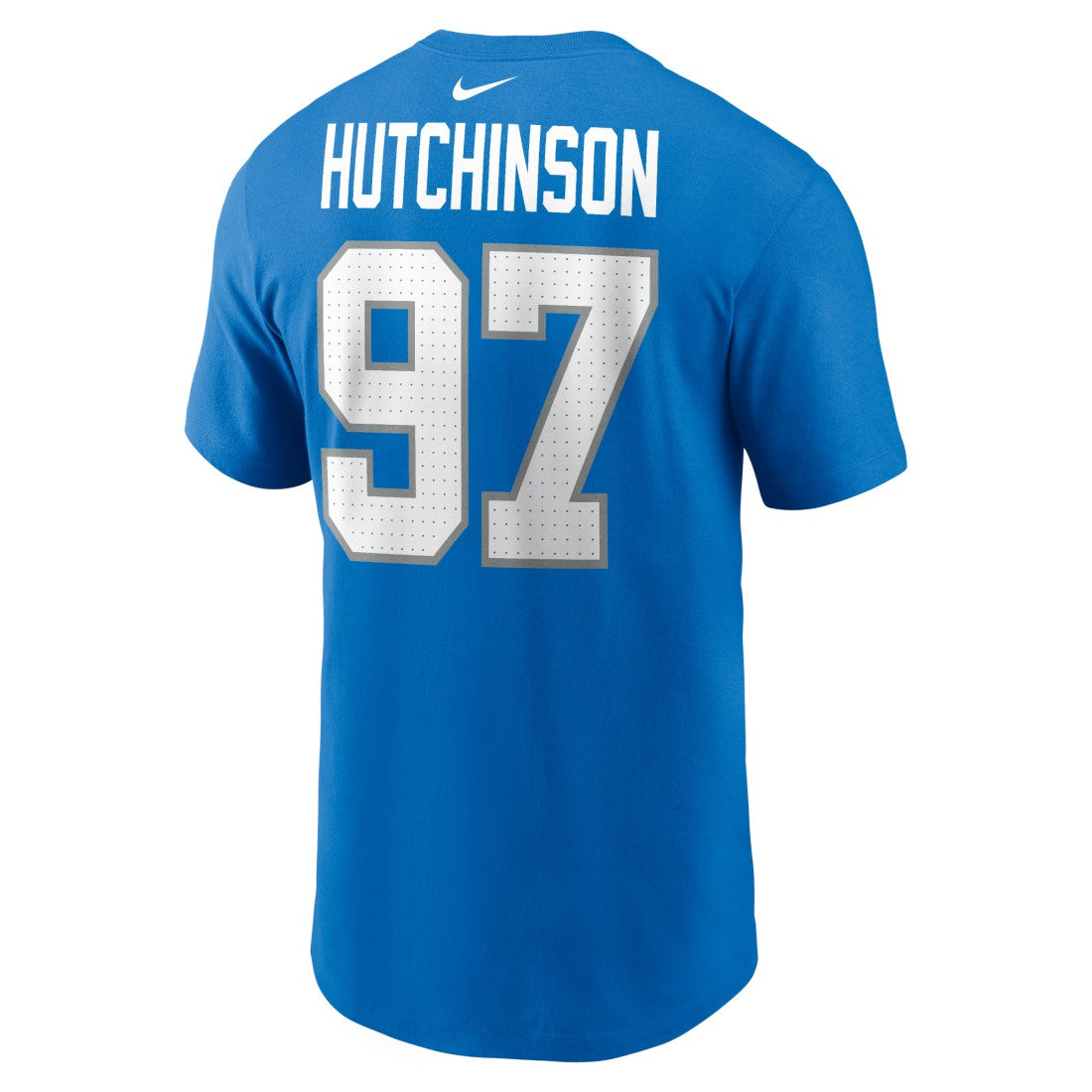 Aidan Hutchinson  Name & Number T-Shirt - Detroit Lions T-shirts
