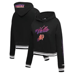 Phoenix Suns Pro Standard Women's 2023/24 City Edition Cropped Pullover Hoodie