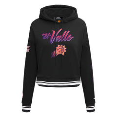 Phoenix Suns Pro Standard Women's 2023/24 City Edition Cropped Pullover Hoodie