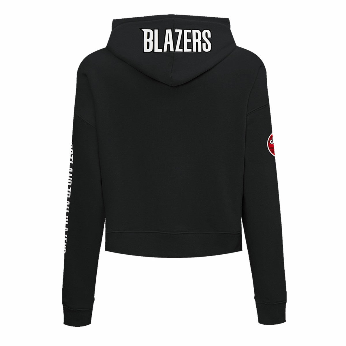 Portland Trail Blazers Pro Standard Women's 2023/24 City Edition Cropped Pullover Hoodie