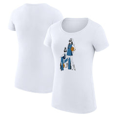 Minnesota Timberwolves G-III 4Her by Carl Banks Women's Super-Slim Fit Lightweight Basketball Girls T-Shirt