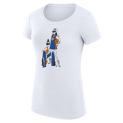 New York Knicks G-III 4Her by Carl Banks Women's Super-Slim Fit Lightweight Basketball Girls T-Shirt