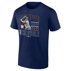 Jose Altuve Houston Astros Cycle T-Shirt – Navy
