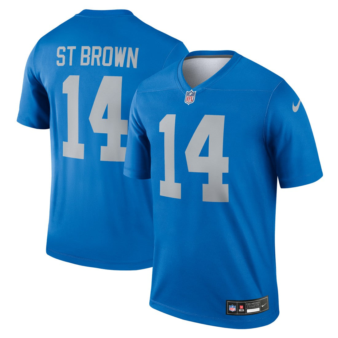 Amon-Ra St. Brown  Legend Player Performance Top - Detroit Lions Tops