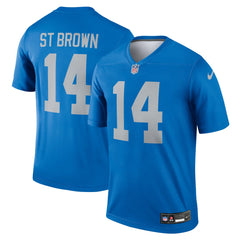 Amon-Ra St. Brown  Legend Player Performance Top - Detroit Lions Tops