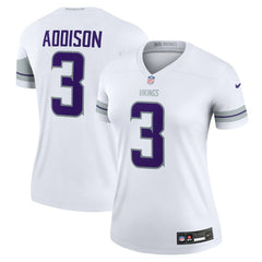 Jordan Addison  Women's Alternate Legend Player Performance Top - Minnesota Vikings Tops