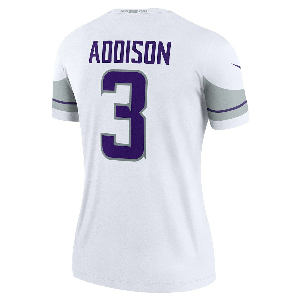 Jordan Addison  Women's Alternate Legend Player Performance Top - Minnesota Vikings Tops