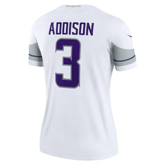 Jordan Addison  Women's Alternate Legend Player Performance Top - Minnesota Vikings Tops