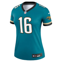 Trevor Lawrence  Women's Alternate Legend Player Performance Top - Jacksonville Jaguars Tops