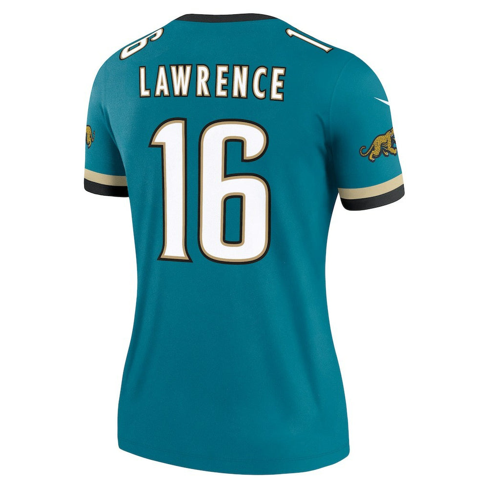Trevor Lawrence  Women's Alternate Legend Player Performance Top - Jacksonville Jaguars Tops
