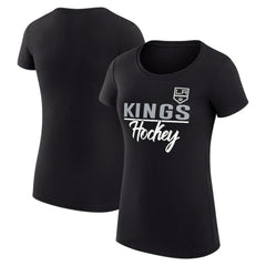 NHL Los Angeles Kings G-III 4Her by Carl Banks Women's Super-Slim Fit Lightweight Team Sport T-Shirt