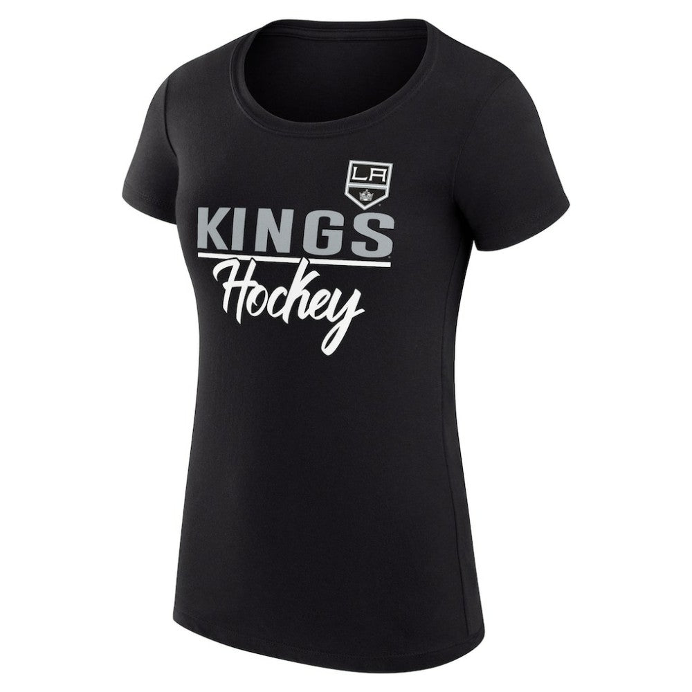 NHL Los Angeles Kings G-III 4Her by Carl Banks Women's Super-Slim Fit Lightweight Team Sport T-Shirt