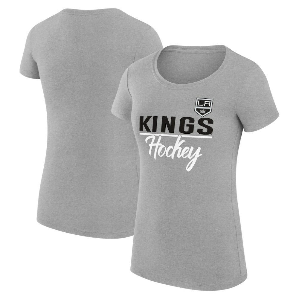 NHL Los Angeles Kings G-III 4Her by Carl Banks Women's Super-Slim Fit Lightweight Team Sport T-Shirt