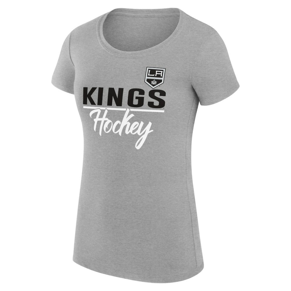 NHL Los Angeles Kings G-III 4Her by Carl Banks Women's Super-Slim Fit Lightweight Team Sport T-Shirt