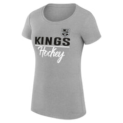 NHL Los Angeles Kings G-III 4Her by Carl Banks Women's Super-Slim Fit Lightweight Team Sport T-Shirt