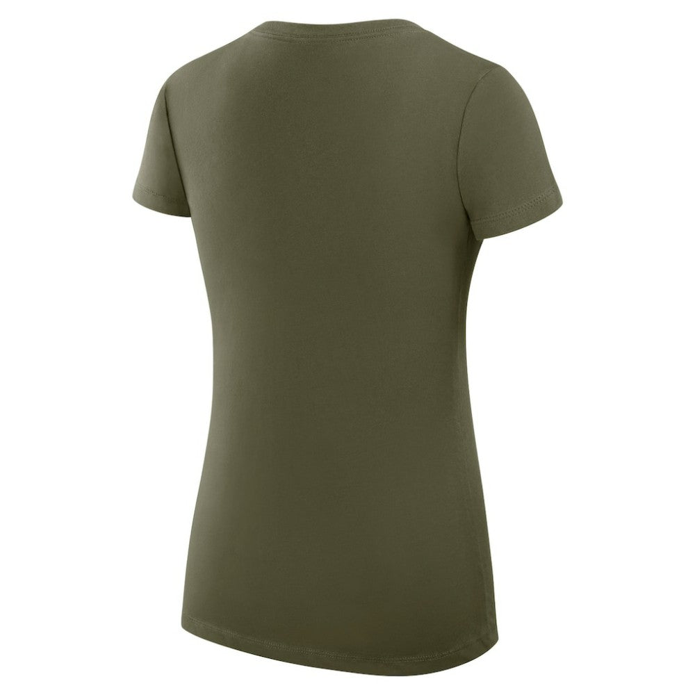 NHL Dallas Stars G-III 4Her by Carl Banks Women's Super-Slim Fit Lightweight Team Sport V-Neck T-Shirt