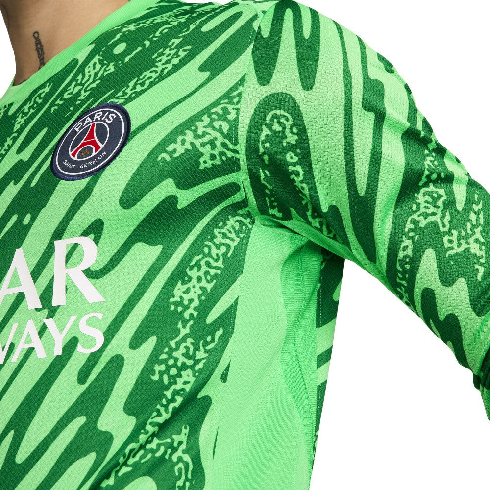 Paris Saint-Germain 2024/25 Goalkeeper Replica Stadium Long Sleeve Jersey