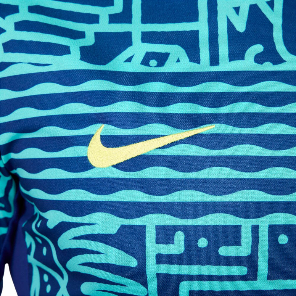Brazil National Team 2024 Academy Pro Pre-Match Top