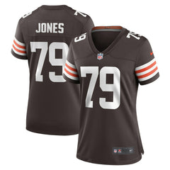 Dawand Jones  Women's Team Game Jersey - Cleveland Browns Jerseys