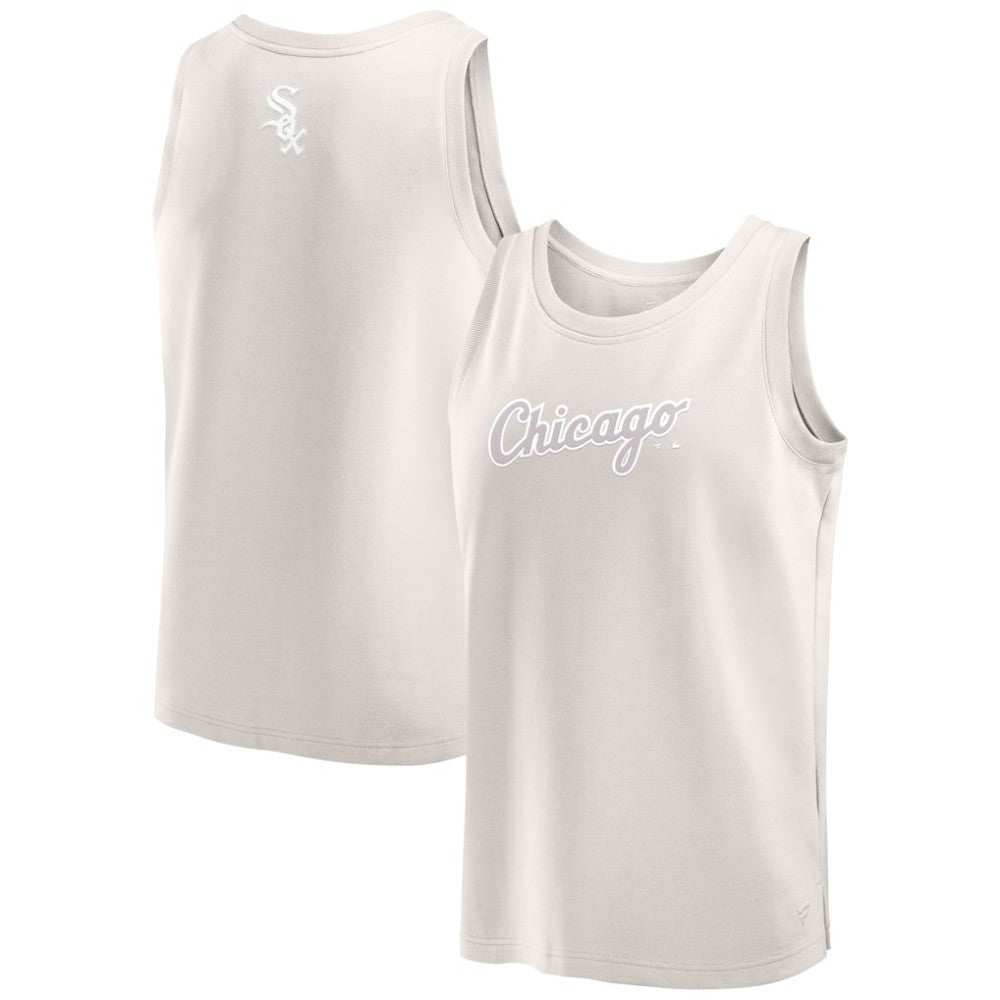 Cream Chicago White Sox Fanatics Elements Tank Top