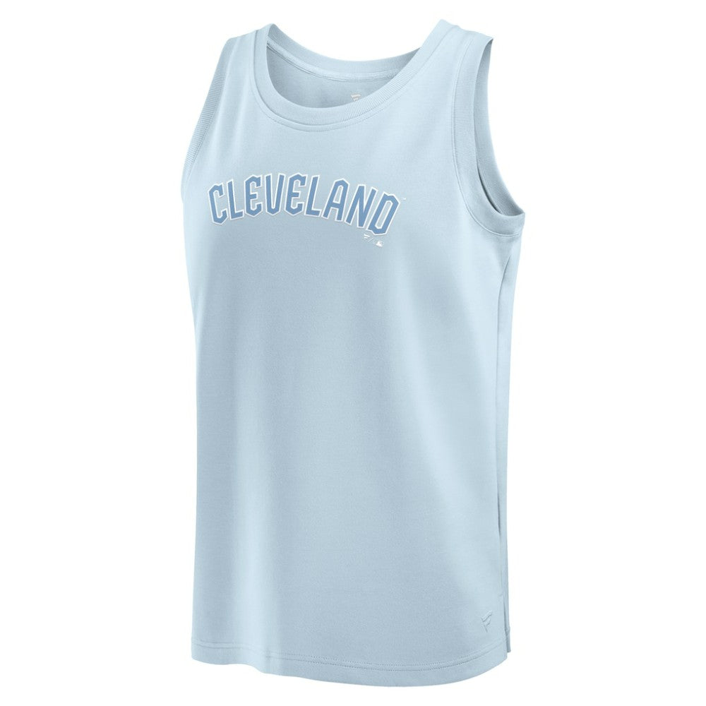 Light Blue Cleveland Guardians Fanatics Elements Tank Top