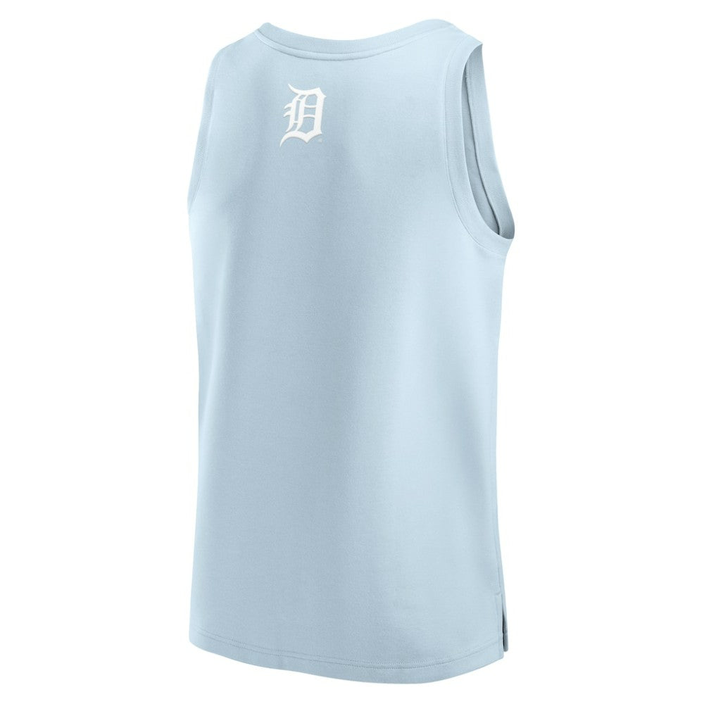 Light Blue Detroit Tigers Fanatics Elements Tank Top
