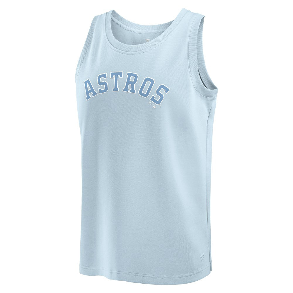 Light Blue Houston Astros Fanatics Elements Tank Top