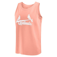 Coral St. Louis Cardinals Fanatics Elements Tank Top