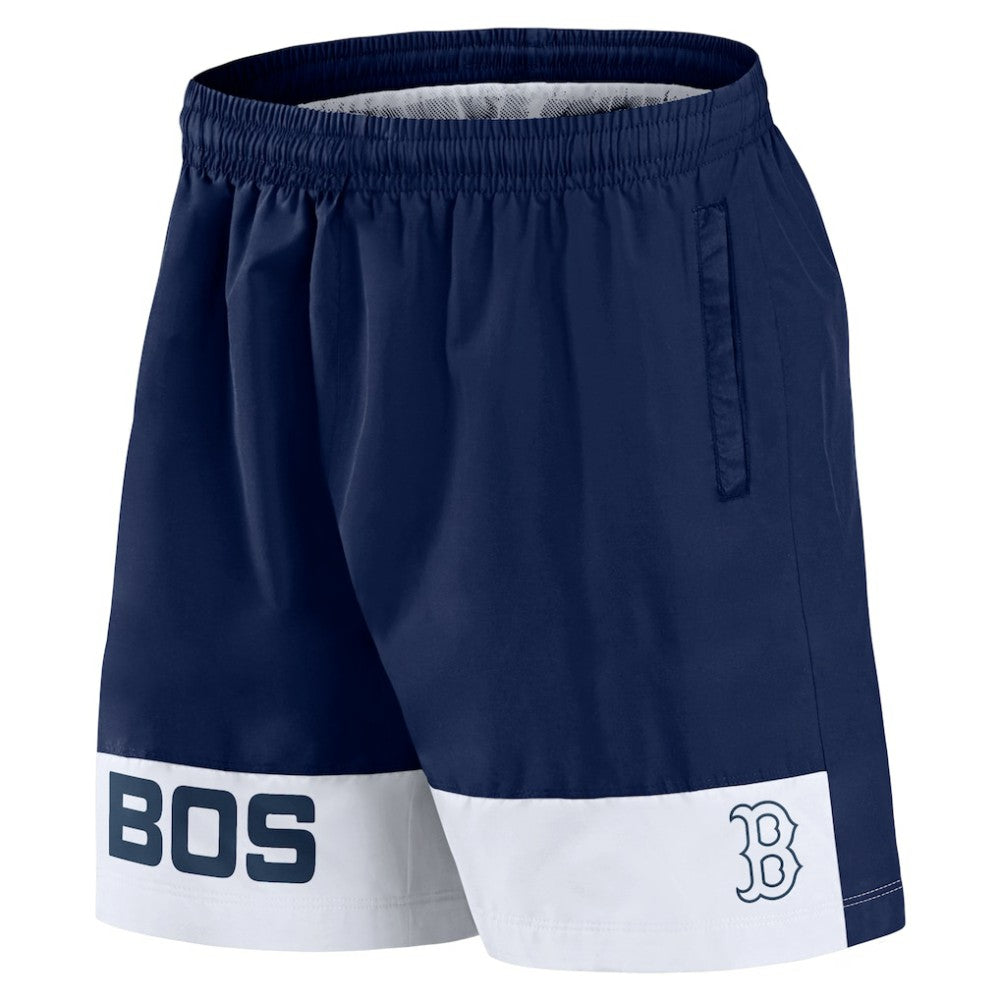 Navy Boston Red Sox Fanatics Elements Swim Shorts
