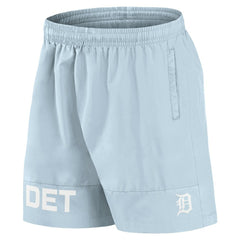 Light Blue Detroit Tigers Fanatics Elements Swim Shorts
