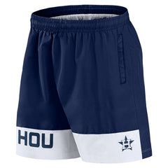 Navy Houston Astros Fanatics Elements Swim Shorts