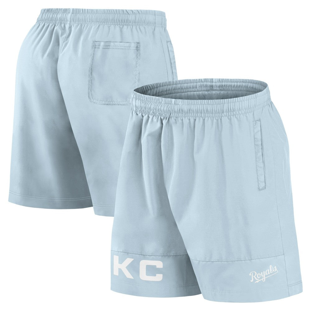 Light Blue Kansas City Royals Fanatics Elements Swim Shorts